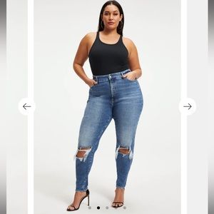 New Good American Good Waist Jeans